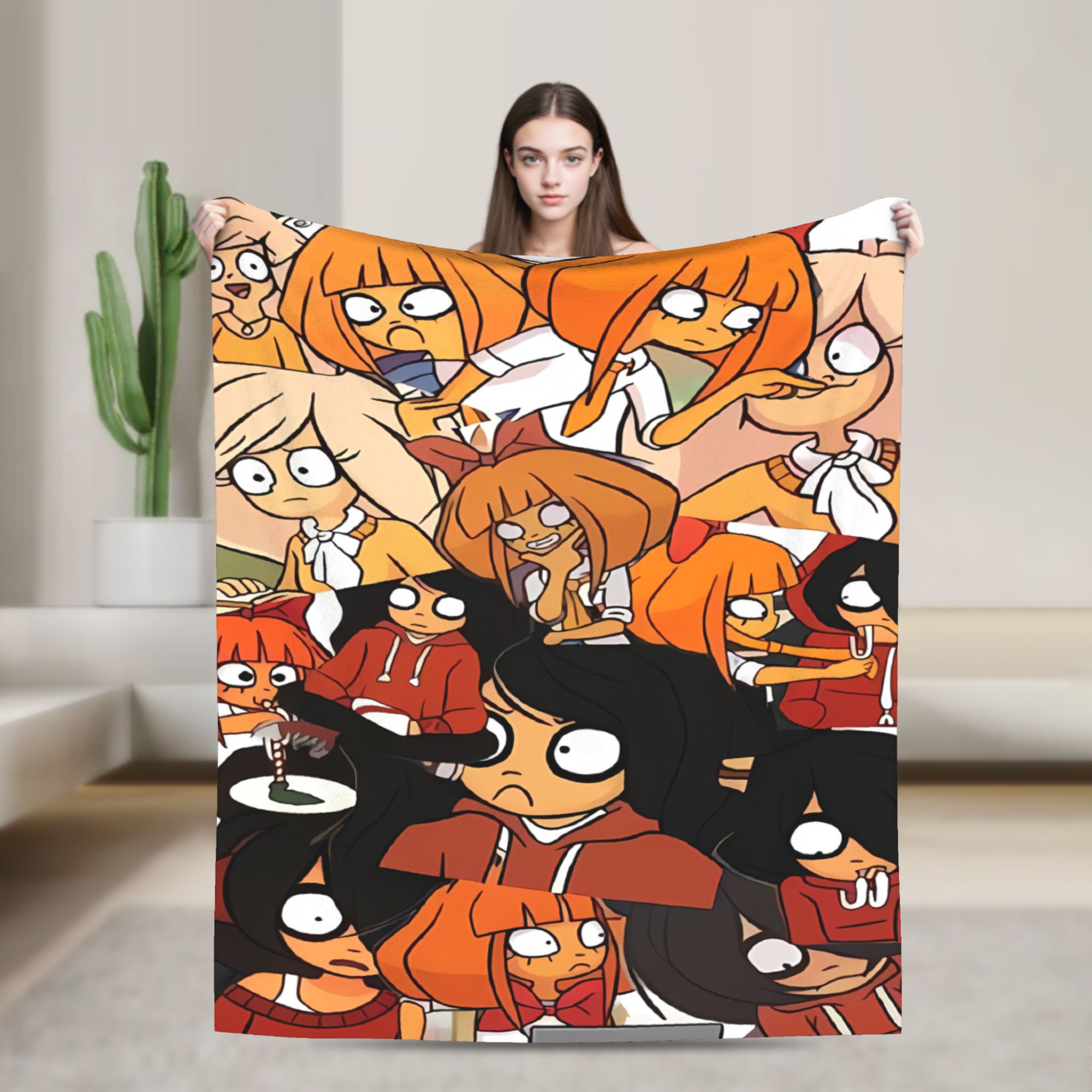 Home Office Design Ideas - O-Ongezellig Mymy Yana ブランケット 旅行 オフィス