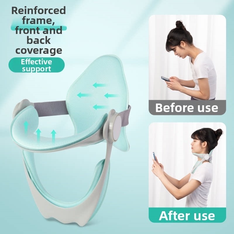 人間工学に基づいたネックトラクションデバイス抗曲がり頭姿勢矯 - Home Office Head のレビューと価格