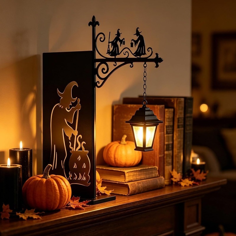 1-5 個ハロウィンヴィンテージ吊り下げ式 LED 図書館本 - Home Office With Library のレビューと価格