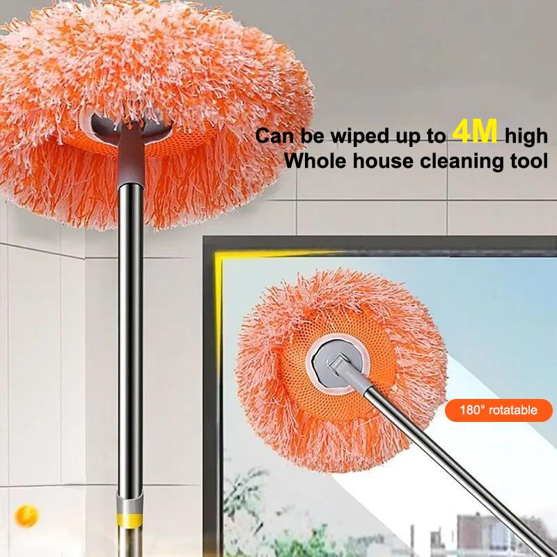 柔軟な回転ヘッド付きウェットサンフラワーモップ 再利用可能で - Home Office Head のレビューと価格