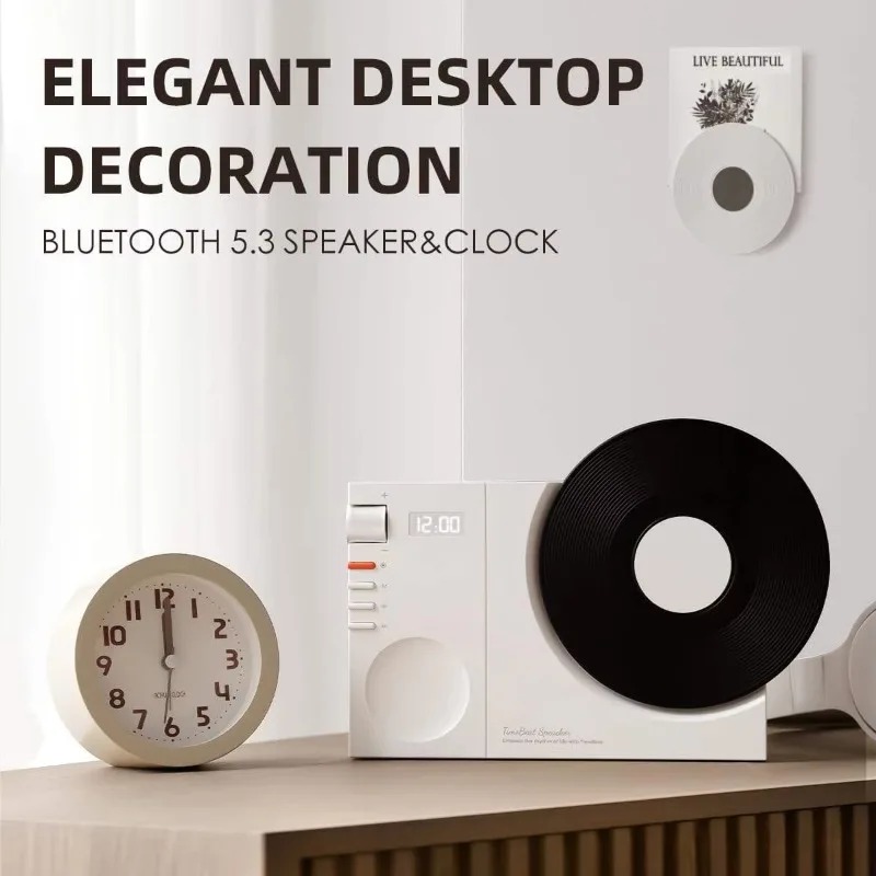 ビンテージレコードプレーヤー風Bluetoothスピーカー、 - Home Office Of Amazon のレビューと価格
