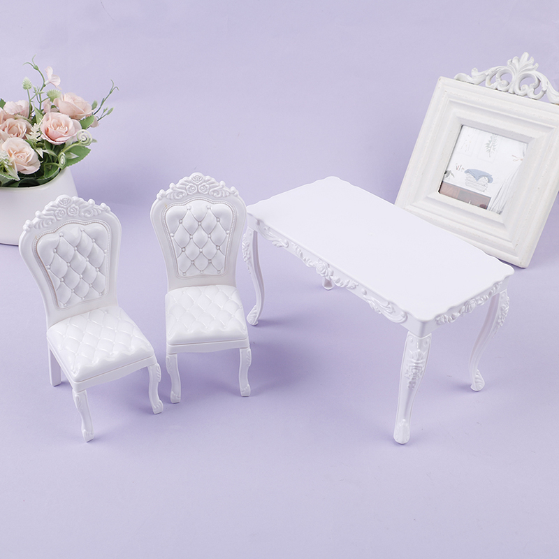 ドールハウス 1:6 キッチン家具 ダイニングテーブル 椅子 - Home Office Living Room のレビューと価格