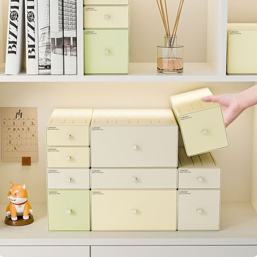 カラフルなデスクトップ積み重ね可能なオーガナイザー引き出し、 - Home Office Desk With Drawers のレビューと価格